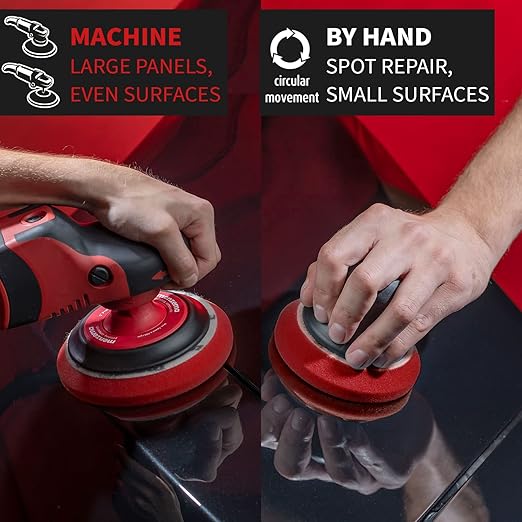 menzerna Heavy Cut Compound 1000" I Abrasive Polishing Compound for Deep Scratches, Sanding Marks, Swirls & Holograms I Buffing and Polishing Compound for Scratch Repair I Silicone Free I 8 fl oz.