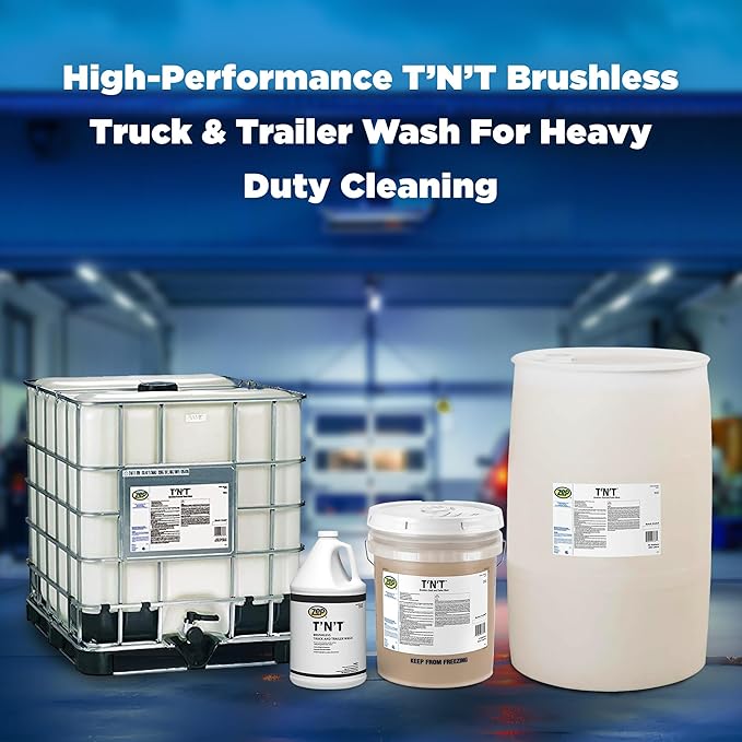 Zep Brushless T'N'T Truck and Trailer Wash - 5 Gallon (1 Pail) 37635