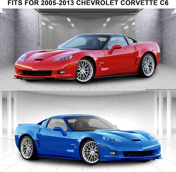 Car Cover Indoor Compatible with Corvette C6 2005-2013, Stretch Satin Dust-Proof Protection Ultimate Custom Full Car Cover for Underground Garage, Car Show
