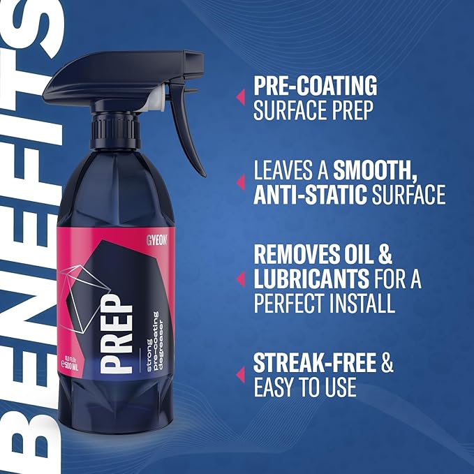 GYEON Prep Redefined 1000 ml - Pre Coating Car Prep Spray | Ceramic Coating Prep Spray for Proper Ceramic Coating Application