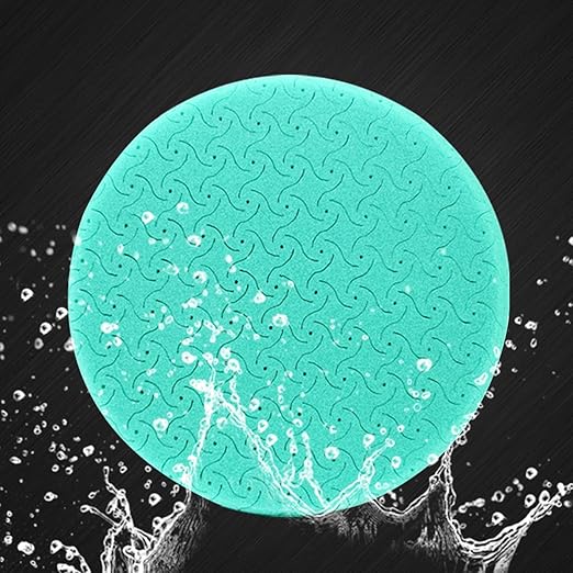6" Buffing Polishing Pads Kit, 7Pcs 6.5" Backing Plate, Sponge & Woolen Pads - 6" Drill Attachment Set for Car Buffer Polish & Wax (6 Inch (150mm))