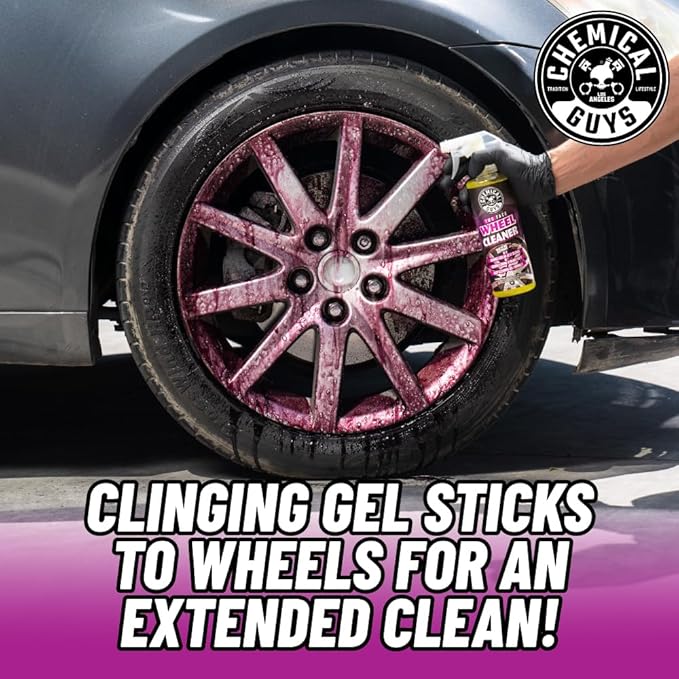 Chemical Guys Two Face Wheel Cleaner, Color Changing Wheel Cleaner, Safe for Cars, Trucks, SUVs, Motorcycles, RVs & More, 16 fl oz - CLD30316
