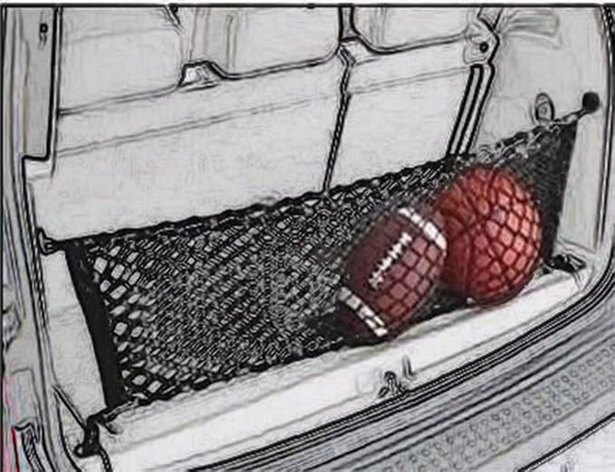 Kaungka Cargo Net Nylon Rear Trunk for Jeep Grand Cherokee