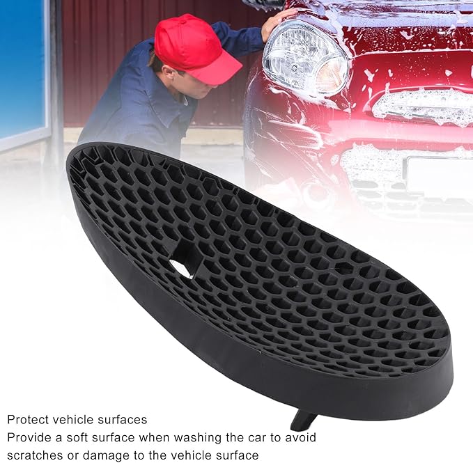 Efficient and Rugged Car Wash Bucket Insert for Dirt and Sediment Separation, Ideal for Auto Detailing (Black)