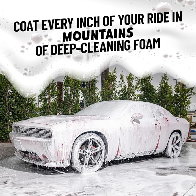 Chemical Guys EQP_310 TORQ Professional Foam Cannon Max Foam 8, (Great for Cars, Trucks, SUVs, Motorcycles, RVs & More) 32 oz Bottle