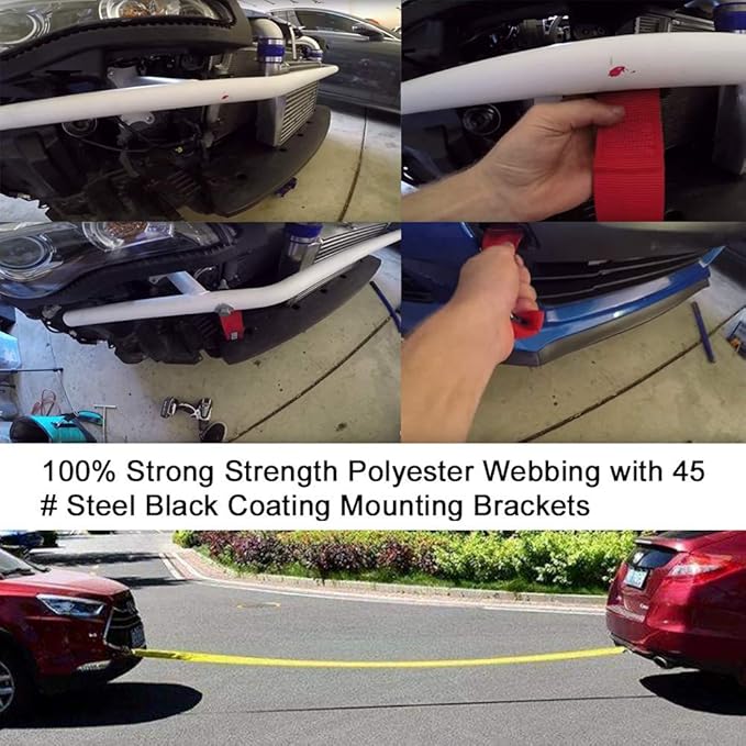 RASTP High Strength Racing Tow Strap (Blue)