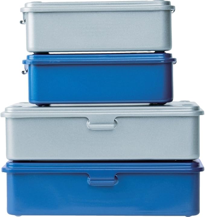 TRUSCO T-190 Trunk Tool Box, 80.9 x 4.3 x 2.2 inches (203 x 109 x 56 cm), Blue