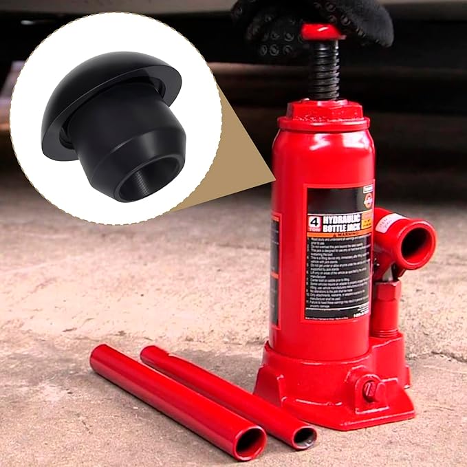 16pcs Hydraulic Jack Oil Filler Plug, Conical Floor Jack Plug, Universal Bottle Jack Accessories, Rubber Jack Filler Bung for Oil Reservoir Filler Hole
