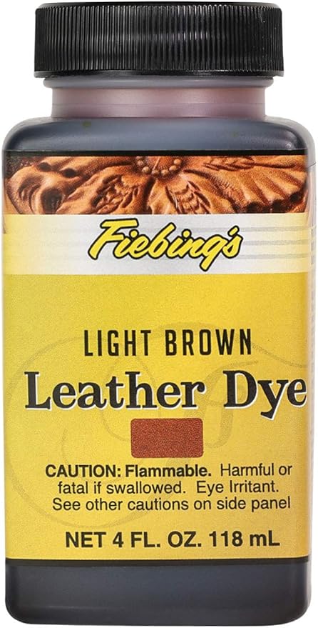 Fiebings Light Brown Leather Dye 2100-05