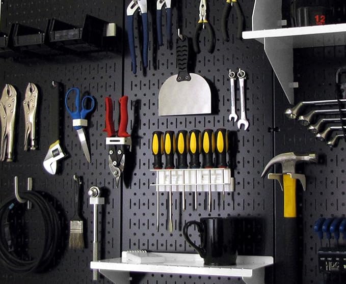 Wall Control Metal Pegboard and Tool Board Accessory Kit