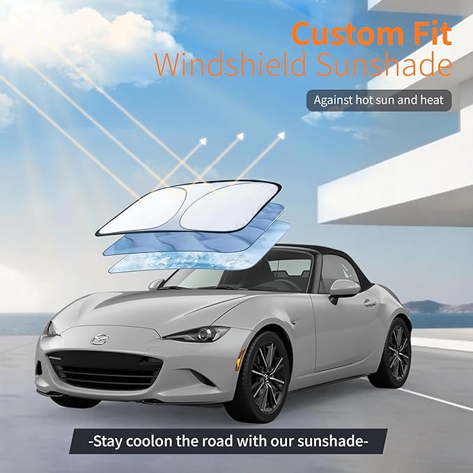 Waterproof Car Cover All-Weather, Heavy-Duty Outdoor Full Exterior Automobiles Snow Cover for Sedan up to 165 inch with Sun Visor,Zippered & Storage Bag - Black