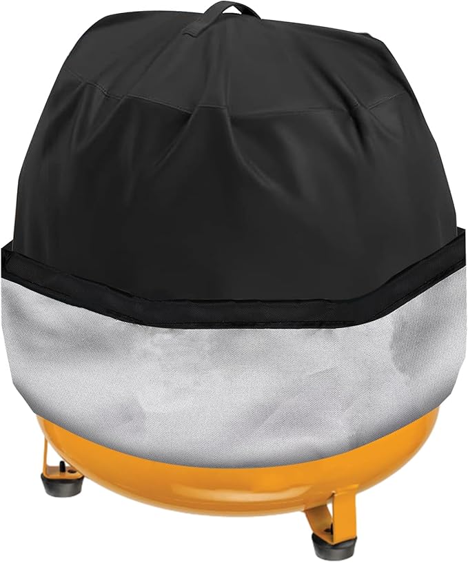 Black Cover for Air Compressor, Air Compressors Dust Cover Fit 6 Gallon Portable Pancake Air Compressor