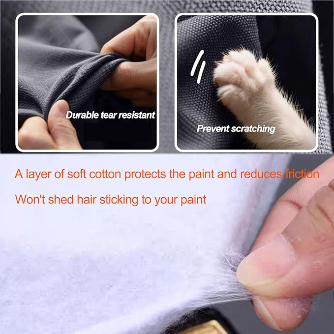 SUV car Cover All Weather Waterproof for Rogue, Toyota RAV4, Cadillac XT4, Honda CR-V, Subaru Forester, Lexus NX and Other Models - Outdoor Full Cover Rain Sun UV (Length 178 to 186 inch)