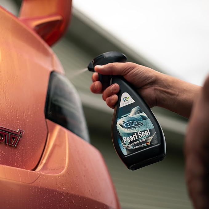 nextzett Pearl Seal Spray & Rinse Sealant | Quick & Easy High Gloss Protection for All Paint Types, 16.9 fl oz