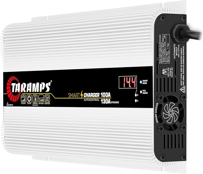 Taramps Smart Charger 100/130A battery charger 130A dynamic mode car audio system power supply 1850 watts max output power bivolt automatic 127/220VAC