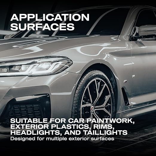 Nasiol XR03 Nano Ceramic Coating Kit – Advanced Paint Protection for Cars, Highly Hydrophobic, High Gloss Finish, One Layer Hybrid Durable Coating, Easy Application – 1.69 fl oz