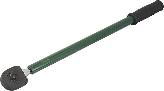 Steelman 1/2-Inch Drive x 80 Foot-Pound Pre-Set Torque Wrench Tool for Auto and Tire Technicians, Powder-Coated, Meets ASME Standards