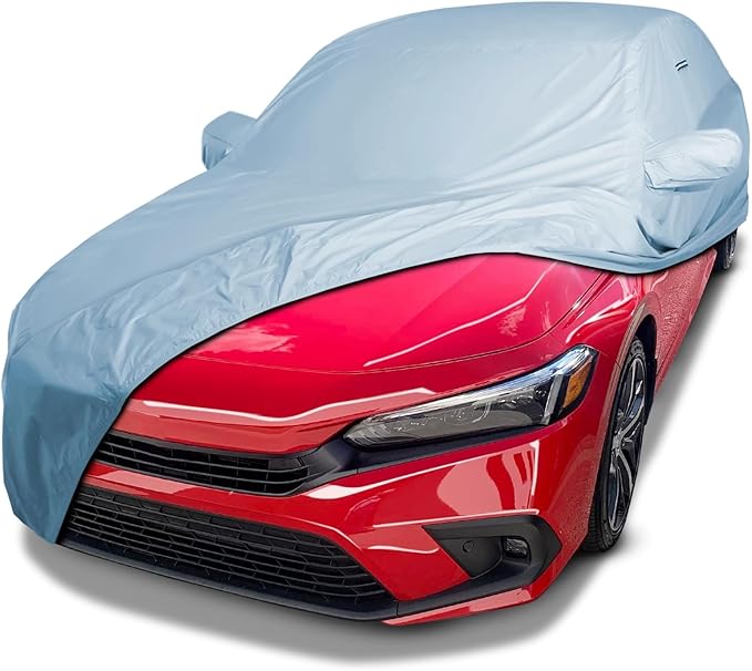 iCarCover Premium Car Cover for 2023-2025 Honda Accord Sedan, Hybrid Heavy Duty Waterproof All-Weather Automobiles Custom Fit Indoor Outdoor UV Snow Protection Covers with Straps and Bag