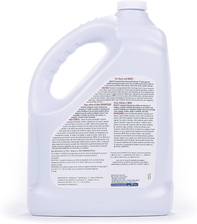 Windex Unscented Glass 1 gallon