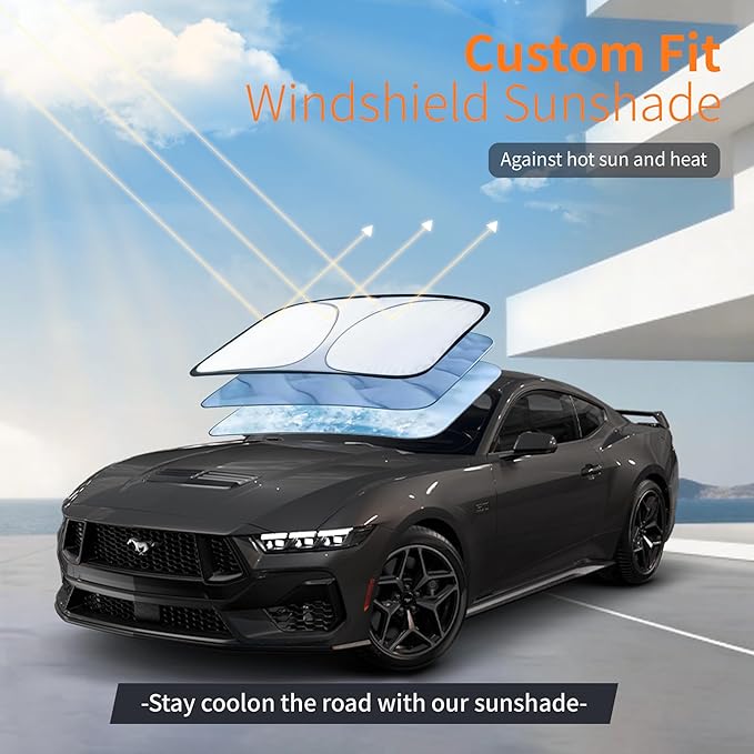 Waterproof Car Cover All-Weather, Heavy-Duty Outdoor Full Exterior Automobiles Snow Cover for Sedan/Coupe 186-193 inch with Sun Visor,Zippered & Storage Bag - Black