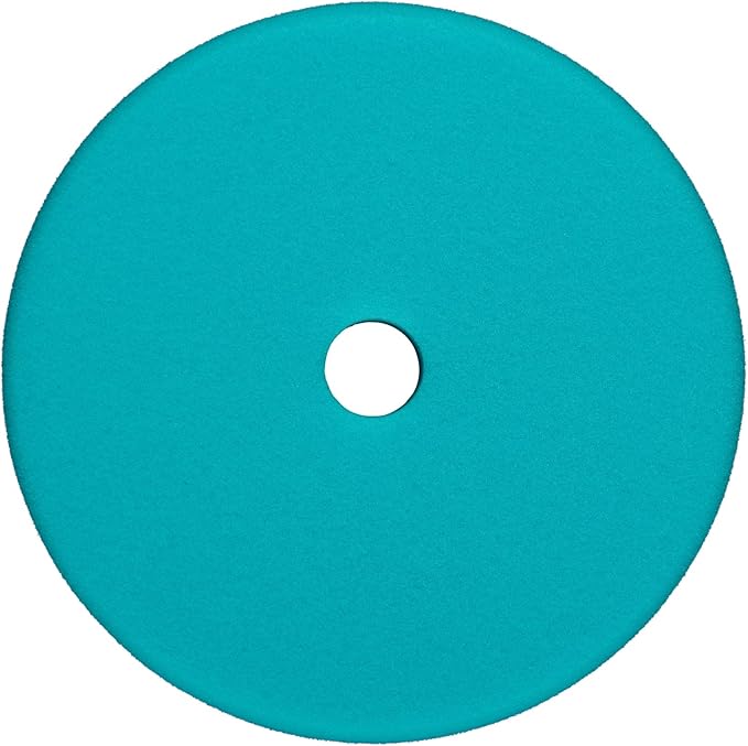 RUPES 9.DA150B Pack of 12 Light Blue D-A Intermediate Foam Polishing Pads 150mm | Ideal for Paint Correction & Gloss Enhancement | Compatible with 5" Backing Plate | Improves Cutting Performance