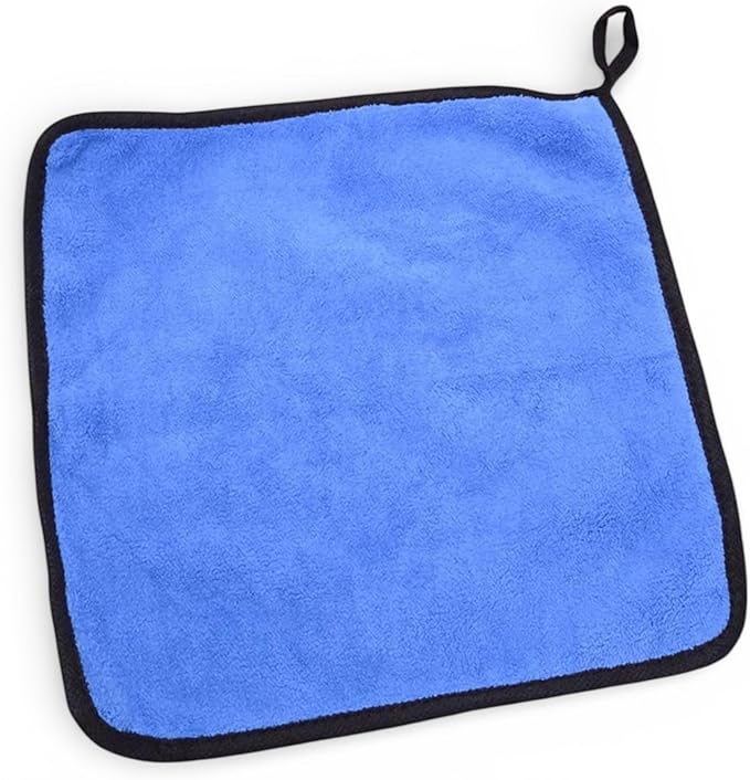 Microfiber Cleaning Towel for Kitchens and Cars, 10 Pack. Ultra-Soft, Thick, Quick-Drying, 500GSM, for Car Polishing and Detailing