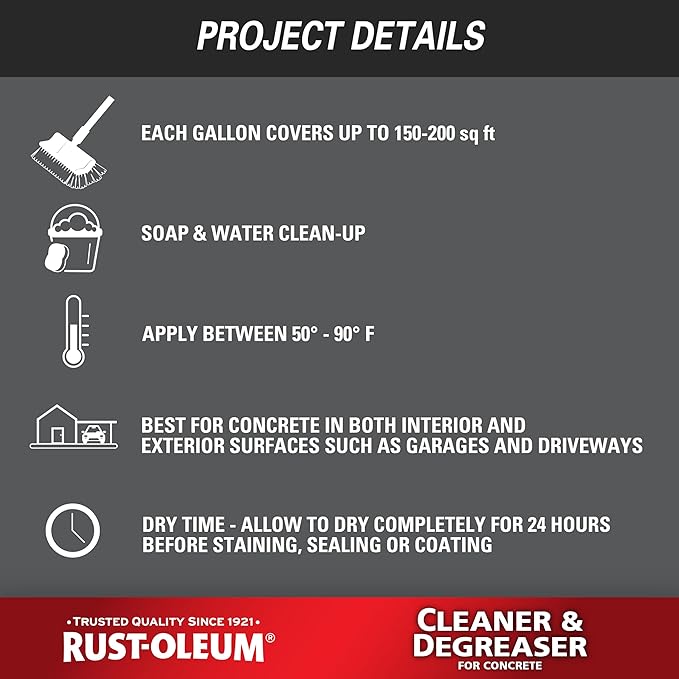 Rust-Oleum 301243 Cleaner and Degreaser, 1 Gallon
