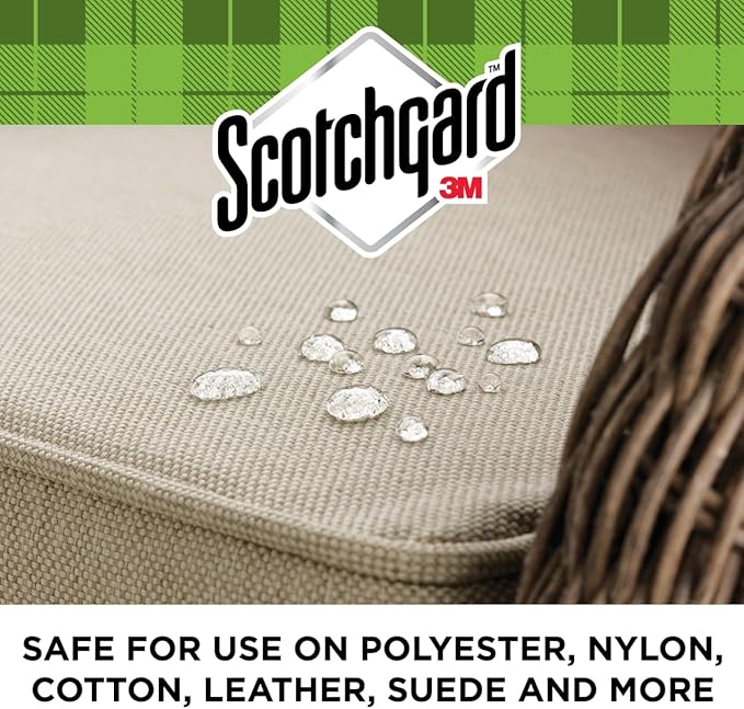 Scotchgard Outdoor Water Shield Fabric Spray, Water Repellent Spray for Spring and Summer Outdoor Gear and Patio Furniture, Fabric Spray for Outdoor Items, 42 Ounces (4 Cans)