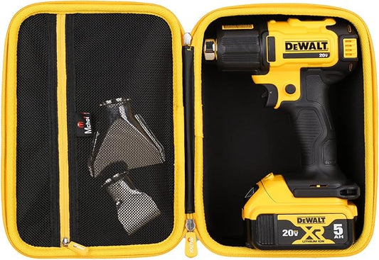 Mchoi Hard Case Suitable for DEWALT 20V MAX Cordless Heat Gun (DCE530B) / 20V MAX XR Impact Driver DCF887B DCF845B,Case Only