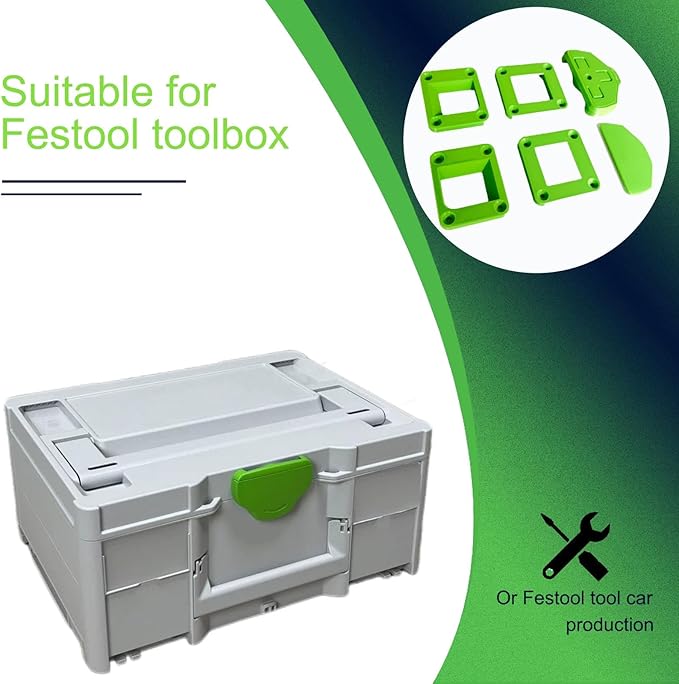 3D Printing Bottom Fixing Buckle for DIY Fun - Compatible with Festool Roll Board/Toolbox Cart, Systainer & Sortainer Modication (Only Buckle)