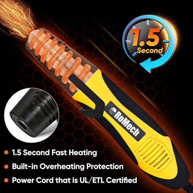 TICONN 150 PCS Solder Seal Wire Connectors +350W Heat Gun with 2 Nozzles