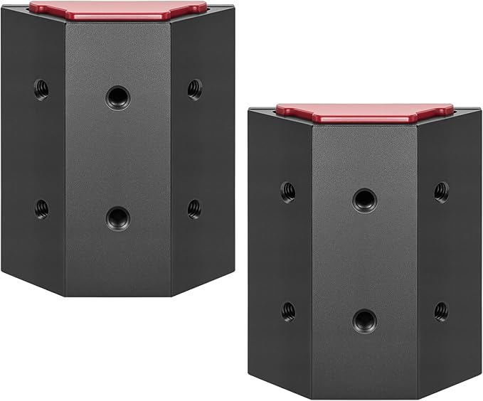 Rail Clip Compatible with ToughBuilt StackTech Tool Box with Rails, DIY Mounting Connector for Custom Tool Holders and Accessories, No-Drill Clip for Side Rail System
