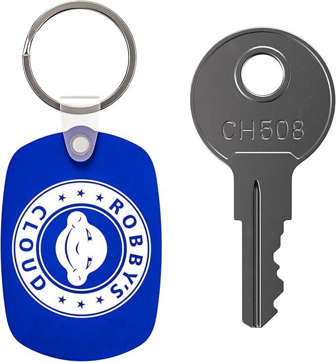 Robby's Cloud CH508 Replacement Key For Truck Tool Boxes Marked CH-508-1 Keychain Included (1-Pack) - Key style May Vary