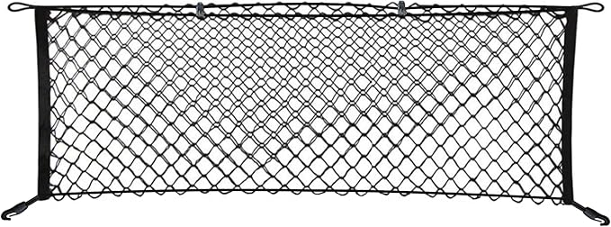 Envelope Style Trunk Mesh Cargo Net for Lexus RX300-450 2010-2025, Automotive Exterior Accessories - Premium Car Storage Organizers, Cargo Bed Net for Pickup Truck, Smart Vehicle Storage Organizer