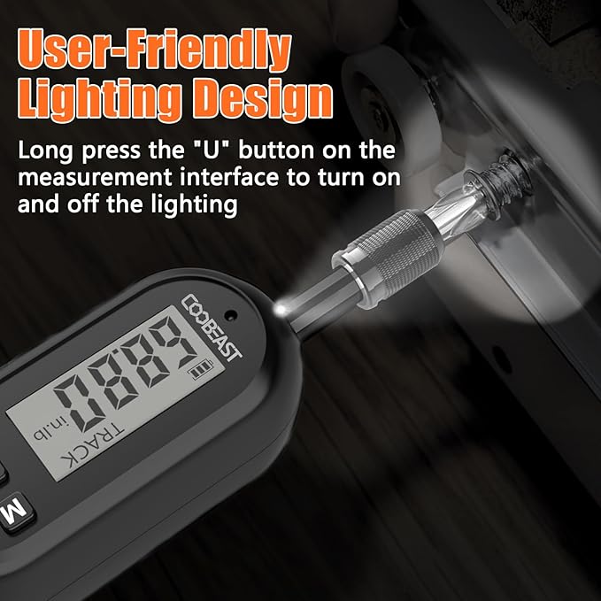 38pcs Torque Screwdriver 1.01-106.2 in-lbs/0.11-12 Nm, 1/4 inch Drive Electronic Digital Torque Wrench Set Vibration with Buzzer/LED Notification for Gunsmithing, Scope Mounting