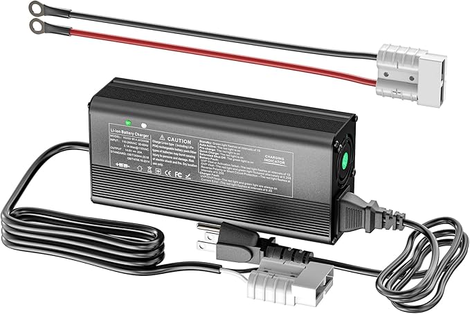 14.6V 20A Lithium Battery Charger, LiFePO4 Charger Supports Battery Recondition AC-DC Smart Charger Special for 12V/12.8V Deep Cycle Rechargeable Batteries of Car, Truck, Boat, RV