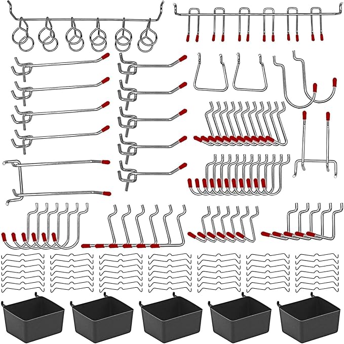 Wen Workbench Pegboard Accessory Kit, 114-Piece (WB114A)