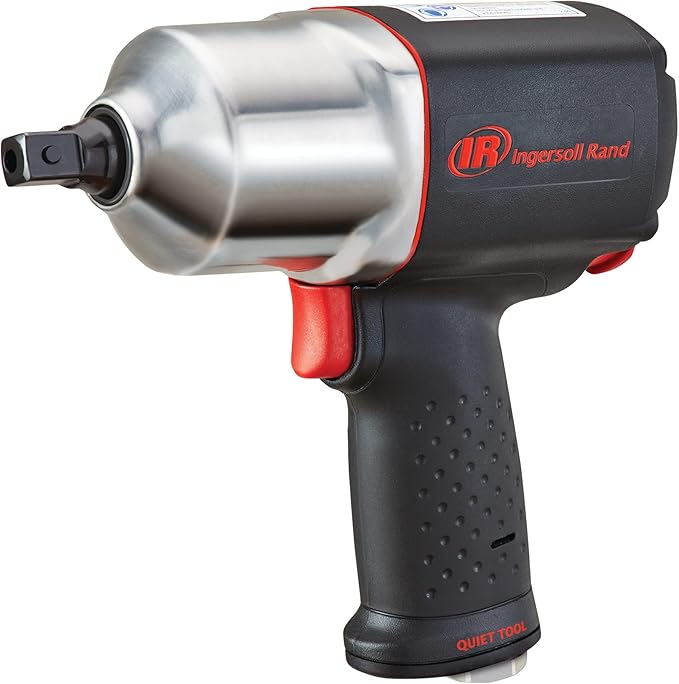 Ingersoll Rand 2135QXPA 1/2" Air Impact Wrench, Quiet, 1,100 ft-lbs Nut-Busting Torque