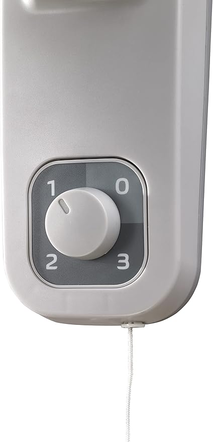 Lasko 16" 3-Speed Oscillating Wall Mount Fan for Indoor Use, M16900, Light Grey