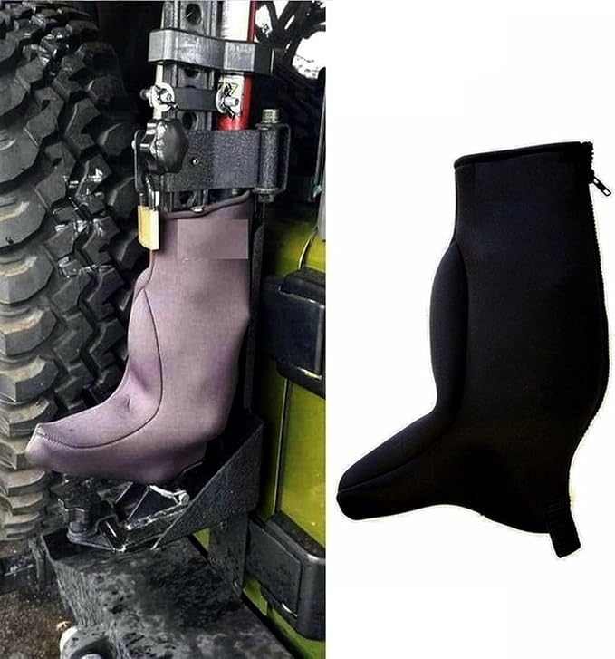 2 PCS Neoprene Cover for Hi-Lift and Other Farm Jacks - Protective Lift Jack Cover, Thick, Reliable, Waterproof
