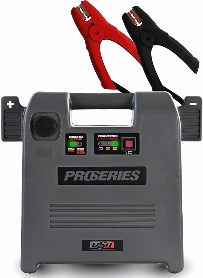 Schumacher Electric DSR Pro 1800A Heavy-Duty Car Battery Jump Starter and Portable Power Station, Professional Grade, 12V DC Charging, for 12V Automotive and Marine Batteries, DSR119