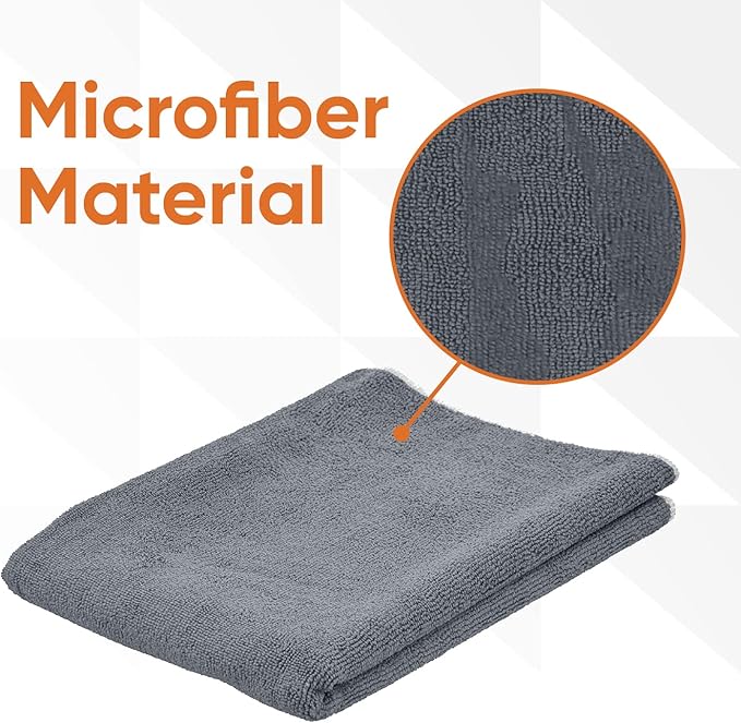 Superio Microfiber Cleaning Cloth 2-Pack, Extra Large 20 x 30 inches, Scratch Free, Quick Dry, Machine Washable, Multi-Purpose Towel for Floor, Car, Glass, Kitchen, Bathroom