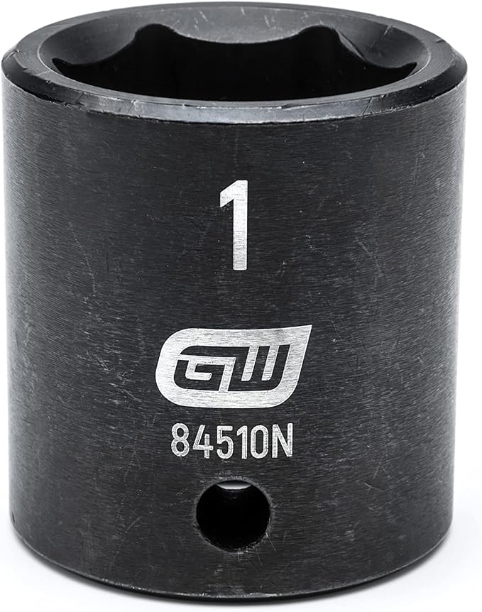 GEARWRENCH 19 Pc. 1/2" Drive 6 Pt. Standard Impact Socket Set, SAE - 84932N
