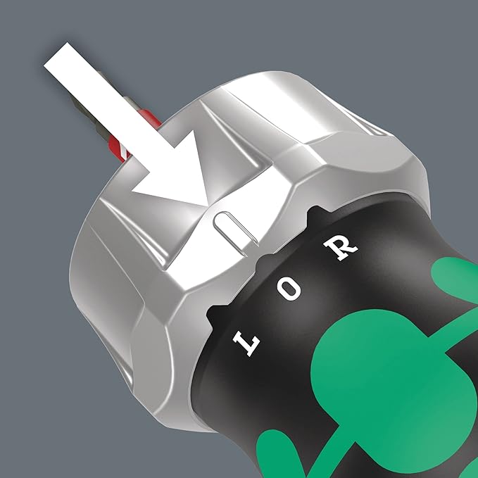 Wera 05008885001 Kraftform Kompakt Stubby magazine RA 3, Stubby Ratchet Screwdriver with Bit Magazine, 6 pieces