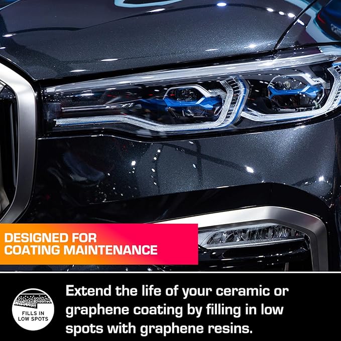 Ethos Cleanse for Cars Graphene Shampoo, Ceramic Coating Infused Car Wash Soap, High Lubricity Car Cleaning Shampoo for Coated, Waxed & Untreated Vehicles