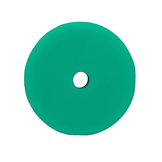 Maxshine 6" Universal Polishing Foam Pad for Cutting – Low Profile Hook & Loop Pad with Rubber Backing – Compatible with Long Throw DA Polishers – EVA Foam for Heat & Pressure Absorption