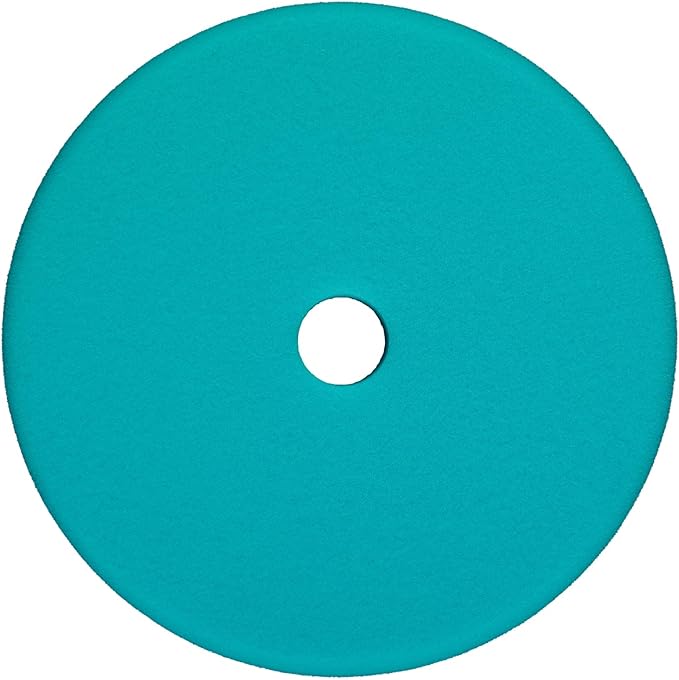 RUPES 180mm Pack of 6 Light Blue D-A Intermediate Foam Polishing Pads Ideal for Moderate to Fine Paint Correction & Gloss Enhancement | Compatible with 6" Backing Plate