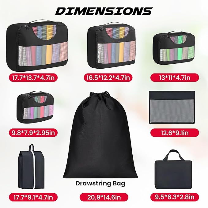 Waterproof Car Roof Bag Cargo Carrier - 20.07 Cubic Feet Extra Large Storage with Anti-Slip Mat, Door Hooks & Packing Bags. Safe Heavy Duty Travel Solution for Family Trips, Camping, Vacation