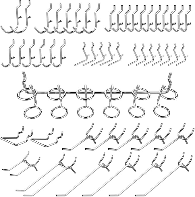 Wen Workbench Pegboard Accessory Kit, 50-Piece (WB050A)