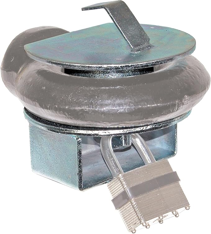 Buyers Products BDL253 Drawbar Lock, Fits Into All Standard 2-1/2 to 3 Inch Lunette Eyes, Towing Accessories For Trucks